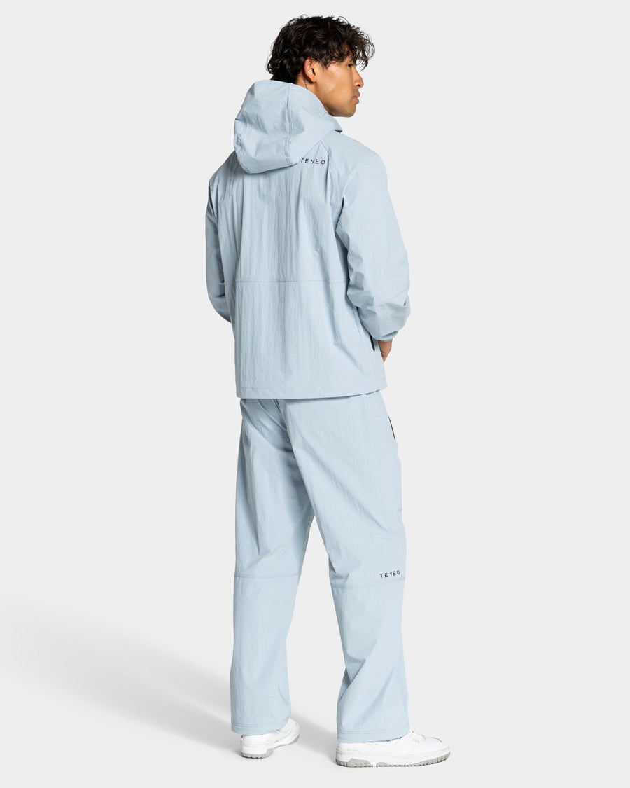 Veste de sport zippée Workout « bleu acier »