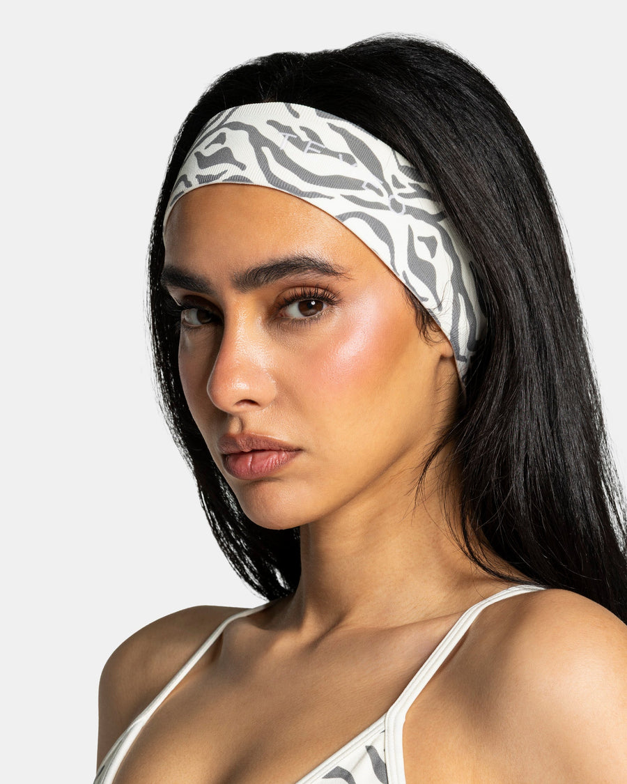 Bandeau Contrastline « zèbre blanc cassé »