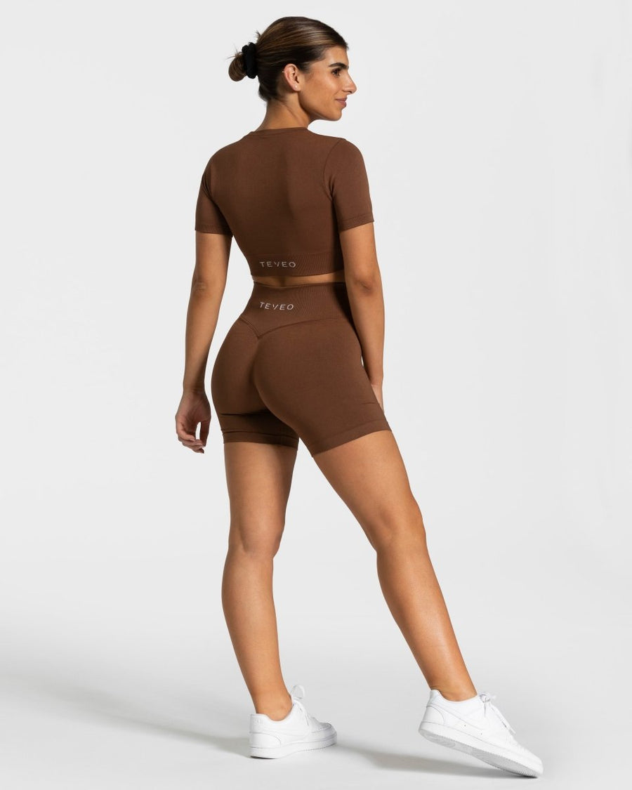 Crop top Sensation « caramel »
