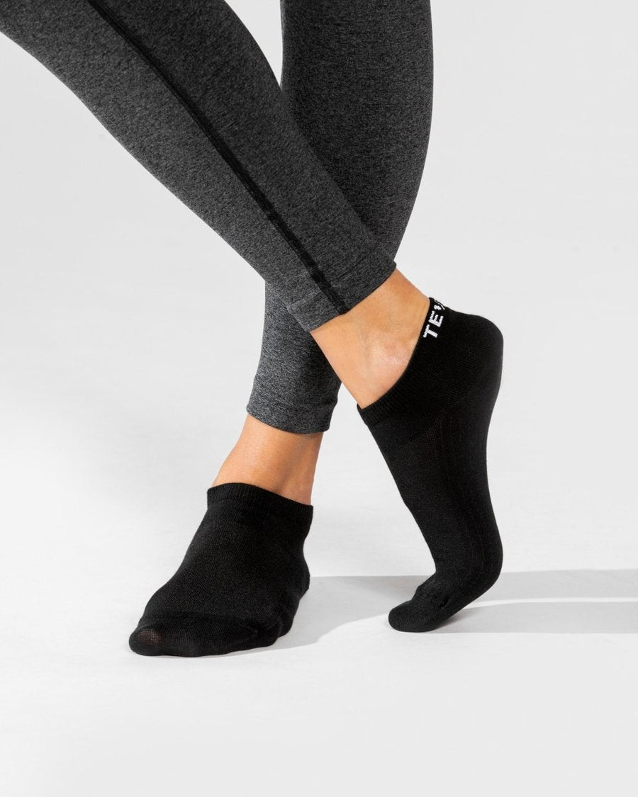 Chaussettes de baskets (2 paires) « noir »