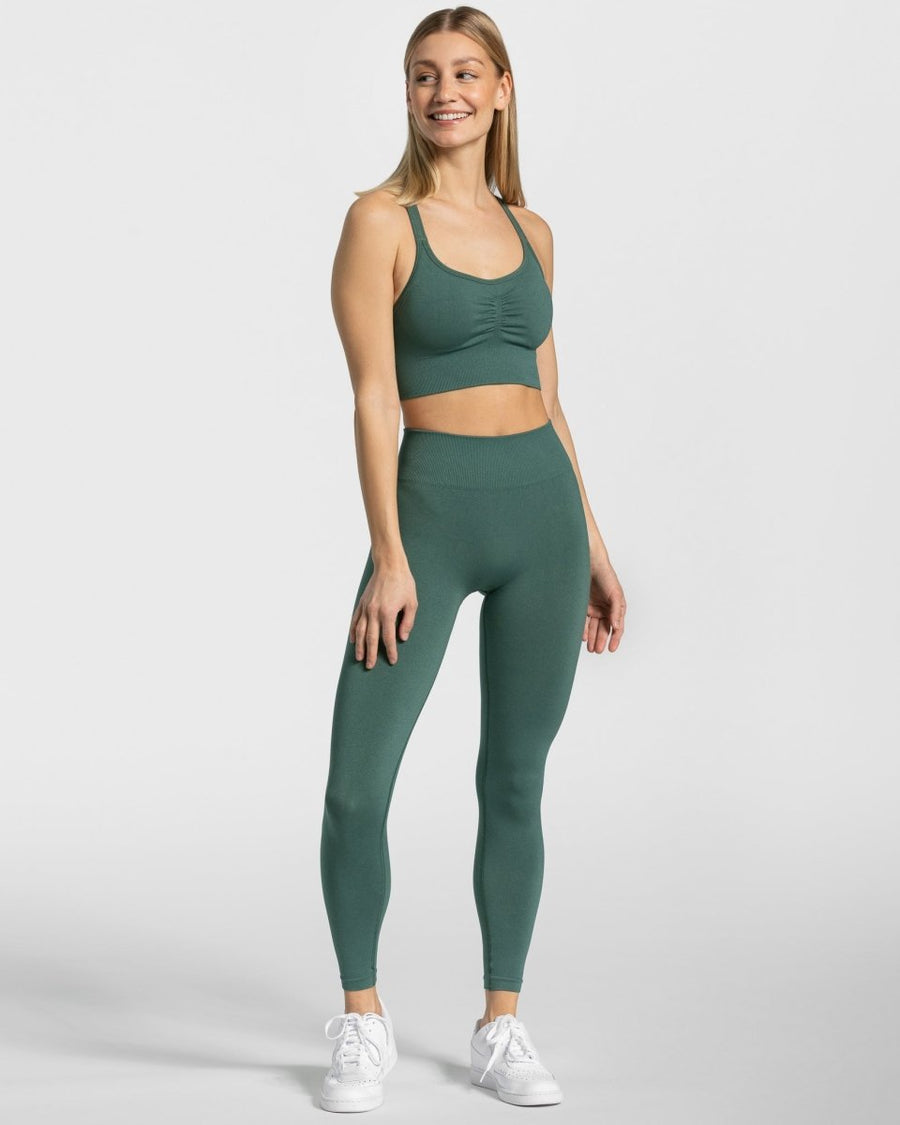 Brassière Timeless Scrunch « vert foncé »