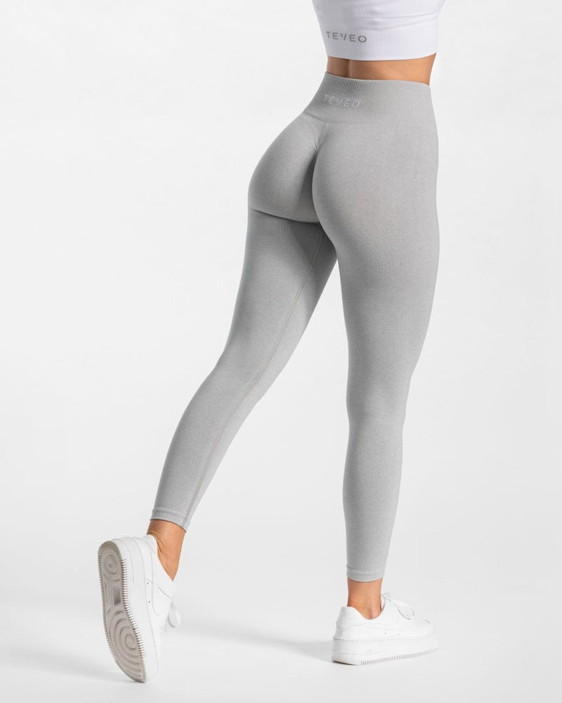 Legging Timeless Scrunch « gris clair »