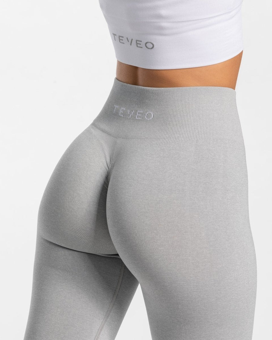 Legging Timeless Scrunch « gris clair »