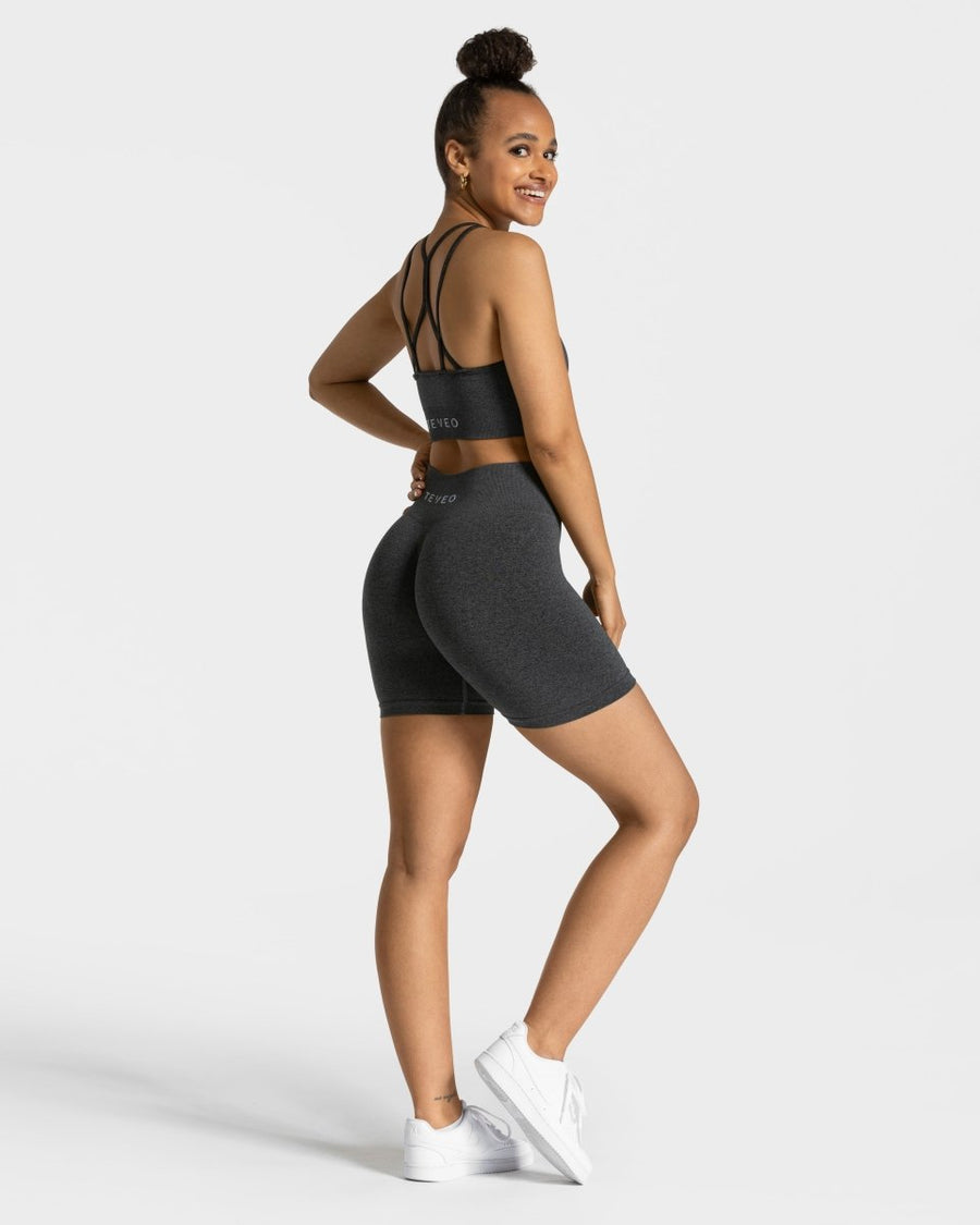 Short Timeless Scrunch « gris foncé »