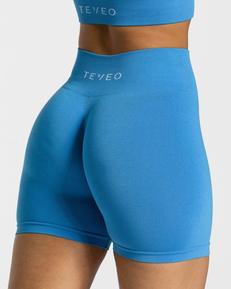 Short Timeless Scrunch « bleu ciel »