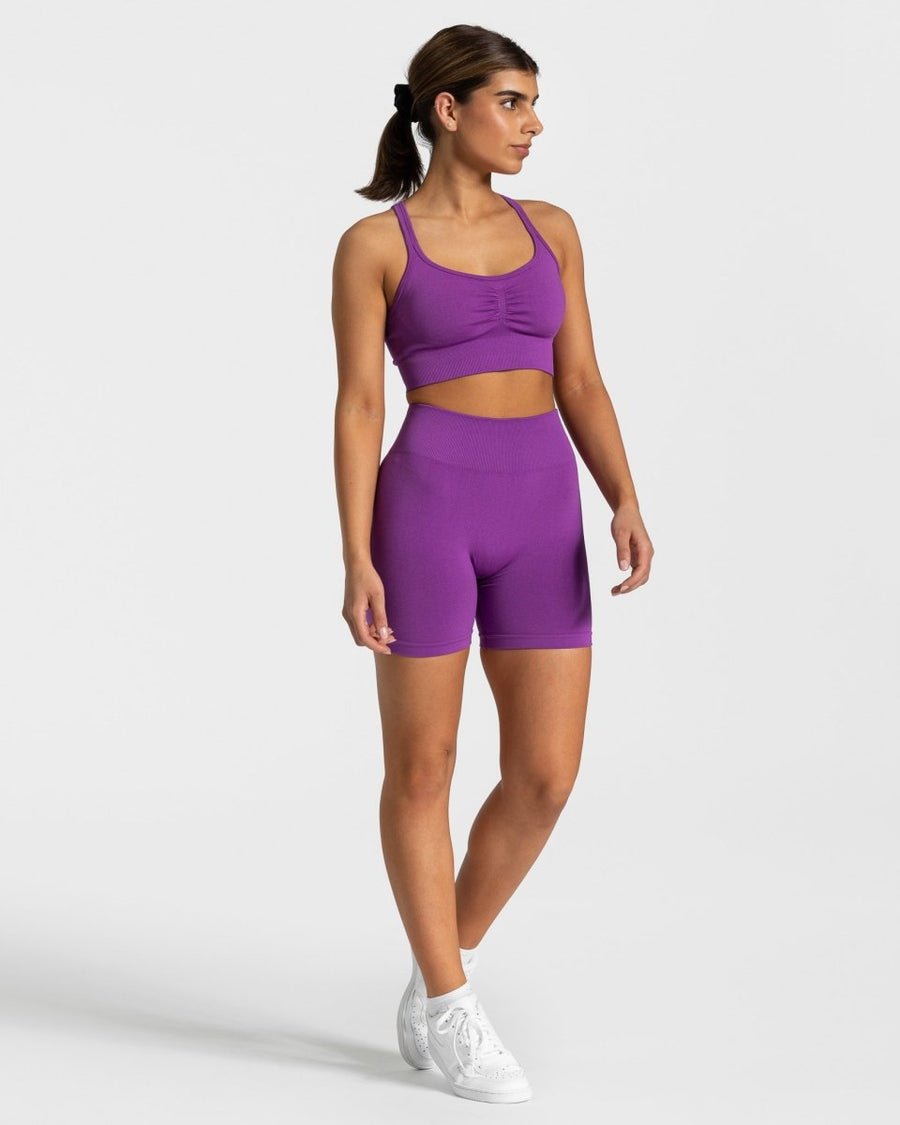 Short Timeless Scrunch « violet »