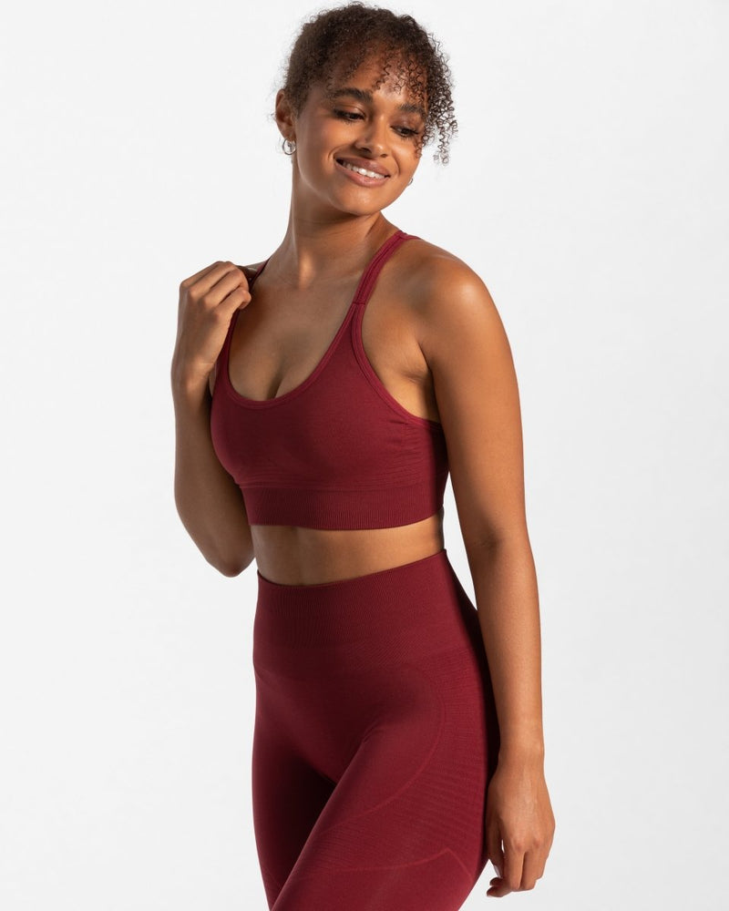 Brassière True « bordeaux »