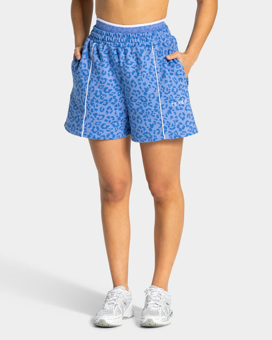 Contrastline Oversized Shorts Leo azure