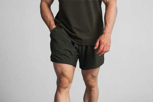 Legacy Lifting Oversized Shorts Acid khaki