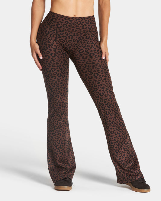 Allrounder Flared Leggings Tall Leo walnut